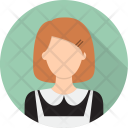 پیش‌نمایش فایل maid-5 از پک آیکن آواتار
