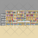 پیش‌نمایش فایل library-34 از پک منظره و پس‌زمینه داخلی