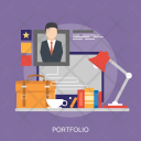 پیش‌نمایش فایل portfolio-158 از پک مفهوم فرایند خلاقیت