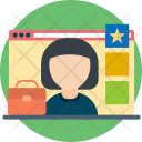 پیش‌نمایش فایل portfolio-159 از پک آیکن فرایند خلاقیت