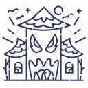 پیش‌نمایش فایل haunted-house-4457835 از پک هالووین