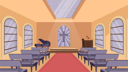 پیش‌نمایش فایل church-7365929 از پک صحنه‌های داخلی