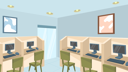 پیش‌نمایش فایل online-test-room-7365942 از پک صحنه‌های داخلی