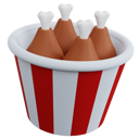 پیش‌نمایش فایل chicken-bucket-6343100 از پک رابط کاربری نسخه ۱۸