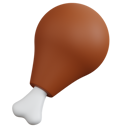 پیش‌نمایش فایل chicken-leg-6343112 از پک رابط کاربری نسخه ۱۸