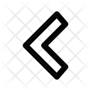 پیش‌نمایش فایل chevron-left-2 از پک Arrows 