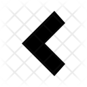 پیش‌نمایش فایل chevron-left-3 از پک فلش‌ها