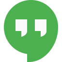 پیش‌نمایش فایل google-hangouts از پک Social Media 