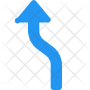 پیش‌نمایش فایل left-curve-arrow از پک Arrow 