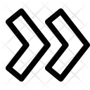 پیش‌نمایش فایل double-arrow-4 از پک فلش‌ها