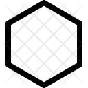پیش‌نمایش فایل hexagon-44 از پک Shapes 