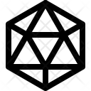 پیش‌نمایش فایل icosahedron-10 از پک Shapes 