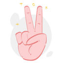 پیش‌نمایش فایل peace-hand-gesture-11667204 از پک حرکت دست