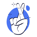 پیش‌نمایش فایل crossed-finger-hand-gesture-11667178 از پک حرکت دست
