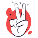 پیش‌نمایش فایل peace-hand-gesture-11667187 از پک حرکت دست