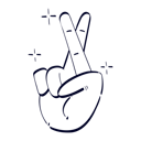 پیش‌نمایش فایل crossed-finger-hand-gesture-11664533 از پک حرکت دست
