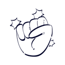 پیش‌نمایش فایل fist-hand-gesture-11664536 از پک حرکت دست