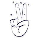 پیش‌نمایش فایل peace-hand-gesture-11664542 از پک حرکت دست