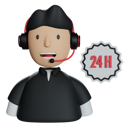 پیش‌نمایش فایل 24-hours-service-5084405 از پک دوشنبه سایبری