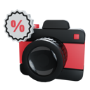 پیش‌نمایش فایل camera-discount-5084396 از پک دوشنبه سایبری