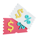 پیش‌نمایش فایل discount-coupon-5462003 از پک خرید آنلاین