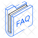 پیش‌نمایش فایل faq-folder-5394862 از پک ایزومتریک