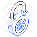 پیش‌نمایش فایل biometric-lock-5395000 از پک ایزومتریک