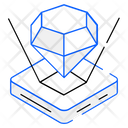 پیش‌نمایش فایل diamond-hologram-5395025 از پک ایزومتریک
