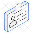 پیش‌نمایش فایل employee-card-5396906 از پک ایزومتریک