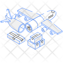 پیش‌نمایش فایل air-freight-5399124 از پک ایزومتریک