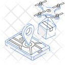 پیش‌نمایش فایل drone-delivery-5399088 از پک ایزومتریک
