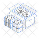 پیش‌نمایش فایل shipment-boxes-5399120 از پک ایزومتریک