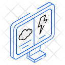 پیش‌نمایش فایل computer-weather-5396799 از پک ایزومتریک