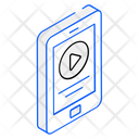 پیش‌نمایش فایل video-player-5396869 از پک ایزومتریک