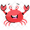 پیش‌نمایش فایل crab-5992262 از پک استیکرهای غذا