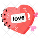 پیش‌نمایش فایل love-diary-6104472 از پک برچسب‌های عاشقانه