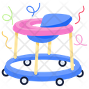 پیش‌نمایش فایل baby-walker-6303239 از پک جشن تولد نوزاد