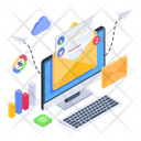 پیش‌نمایش فایل email-marketing-7018290 از پک صفحه فرود
