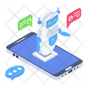 پیش‌نمایش فایل talk-bot-app-7018326 از پک صفحه فرود