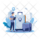 پیش‌نمایش فایل luggage-tracking-13032181 از پک سفر و کمپینگ