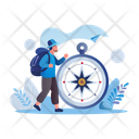 پیش‌نمایش فایل travel-compass-13032210 از پک سفر و کمپینگ