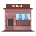 پیش‌نمایش فایل donut-shop-2540529 از پک ساختمان‌های شهری
