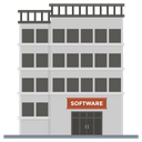 پیش‌نمایش فایل software-house-2540520 از پک ساختمان‌های شهری