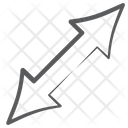 پیش‌نمایش فایل double-sided-arrow-2662897 از پک فلش‌ها