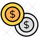 پیش‌نمایش فایل dollar-coins-2814972 از پک خرید و تجارت