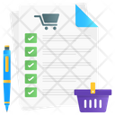 پیش‌نمایش فایل shopping-list-3245765 از پک خرید اینترنتی