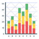 پیش‌نمایش فایل stacked-bar-graph-3374348 از پک نمودارها و گراف‌ها