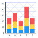 پیش‌نمایش فایل stacked-bar-graph-3374349 از پک نمودارها و گراف‌ها