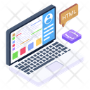 پیش‌نمایش فایل html-coding-3435385 از پک توسعه اپلیکیشن موبایل
