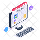پیش‌نمایش فایل resume-3435294 از پک توسعه اپلیکیشن موبایل